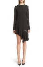 Women's Saint Laurent Asymmetrical Zip Hem Dress