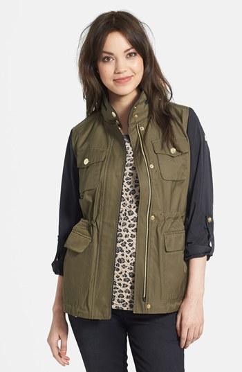 Women's Vince Camuto Two-tone Anorak