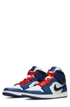 Men's Nike Air Jordan 1 Mid Winterized Sneaker M - Blue