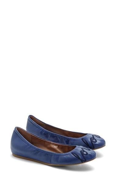 Women's Ed Ellen Degeneres 'langston' Ballet Flat .5 M - Blue