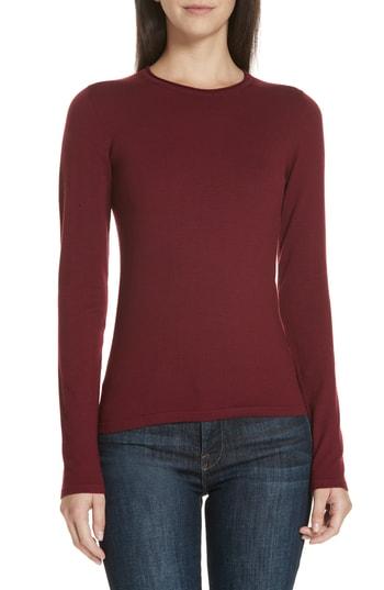 Women's Theory Slim Fit Merino Wool Crewneck Top