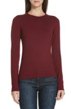 Women's Theory Slim Fit Merino Wool Crewneck Top
