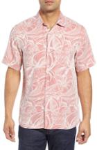 Men's Kahala Kupu Regular Fit Print Sport Shirt - Pink