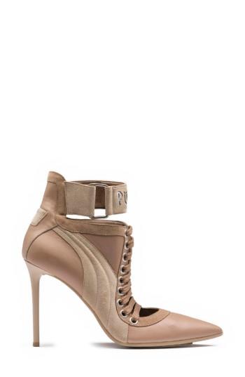 Women's Fenty Puma By Rihanna Lace-up Sneaker Pump .5 M - Beige