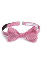 Men's John W. Nordstrom Townes Micro Silk Bow Tie, Size - Pink