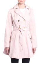 Women's Laundry By Shelli Segal Fit & Flare Trench Coat