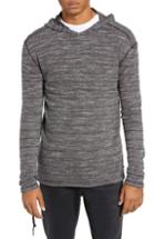 Men's John Varvatos Star Usa Slub Terry Hoodie - Black