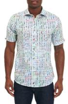 Men's Robert Graham Diu Beach Linen Sport Shirt
