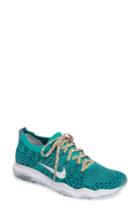 Women's Nike Zoom Fearless City Flyknit Training Shoe .5 M - Green