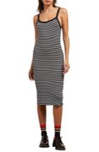 Women's Volcom Rave New World Stripe Dress - Black