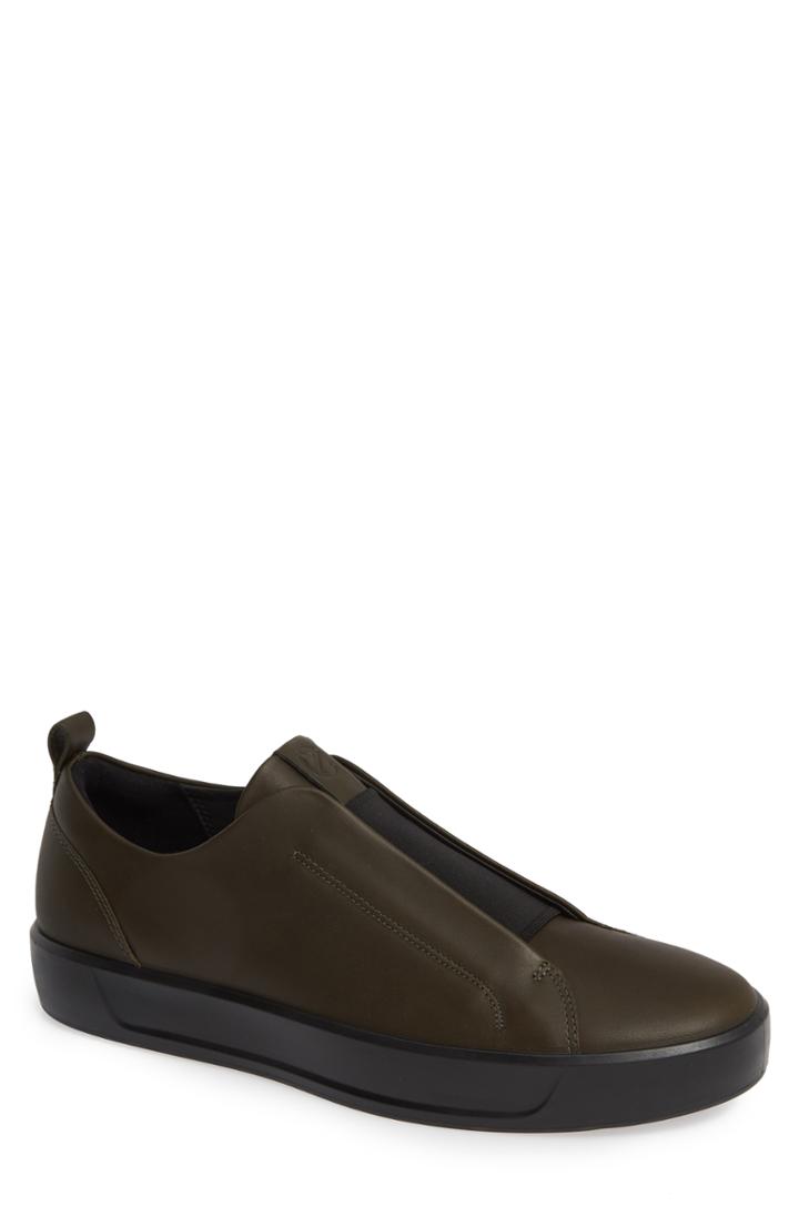 Men's Ecco Soft 8 Slip-on Sneaker -8.5us / 42eu - Green