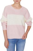 Women's Sanctuary Billie Colorblock Shaker Sweater - Pink