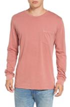 Men's Rvca Ptc Pigment Long Sleeve T-shirt, Size - Beige