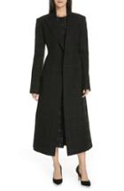 Women's Boss Caleso Windowpane Check Long Coat