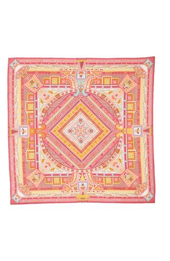 Women's Salvatore Ferragamo Graphic Geometric Silk Scarf