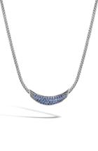 Women's John Hardy Classic Chain Sapphire Arch Necklace