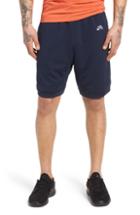 Men's Nike Sb Dry Heritage Court Shorts, Size - Blue