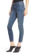 Women's Current/elliott The Caballo Dome Stud Detail Stiletto Jeans - Black