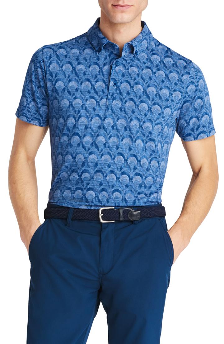 Men's Bonobos Flatiron Slim Fit Print Golf Polo
