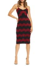 Women's Dress The Population Whitney Lace Body-con Dress, Size - Black