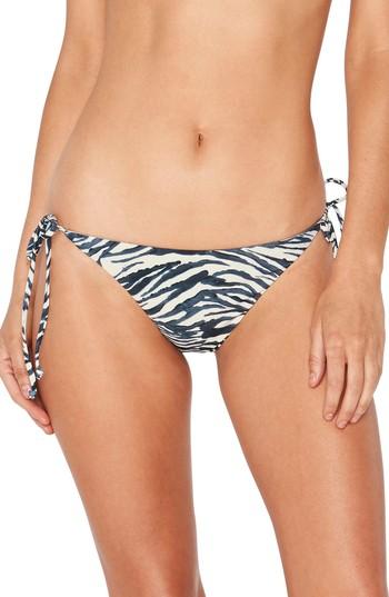 Women's L Space Run Wild Lily Reversible Bikini Bottoms - Blue