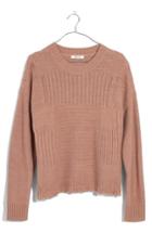 Women's Madewell Stitchmix Pullover - Pink