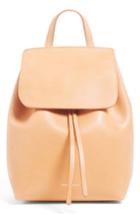 Mansur Gavriel Mini Leather Backpack - Beige