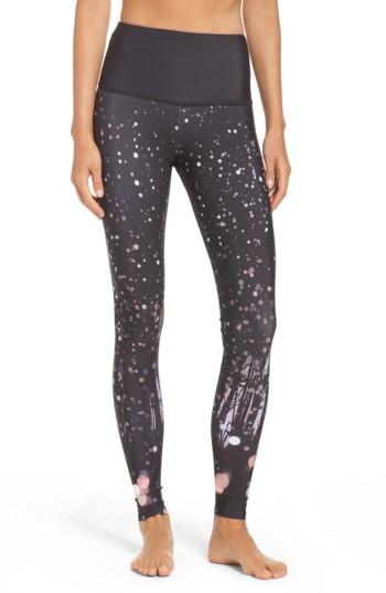 Women's Onzie Graphic High Rise Leggings, Size S/m - Brown