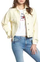 Women's Tommy Jeans '90s Girlfriend Trucker Jacket - Yellow