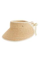 Women's Helen Kaminski 'mita' Packable Raffia Visor -