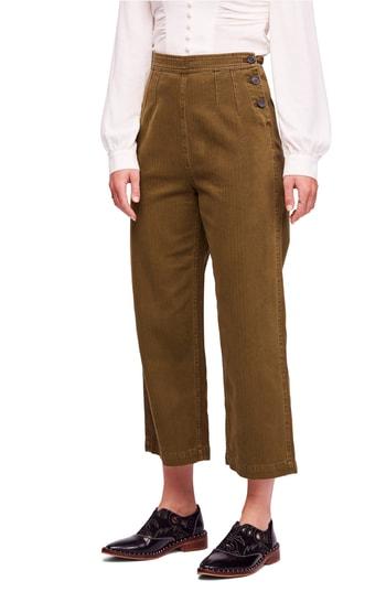 Women's We The Free By Free People Utility Crop Pants - Green