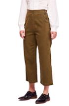 Women's We The Free By Free People Utility Crop Pants - Green