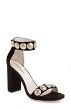 Women's Jeffrey Campbell Lindsay Dome Studded Sandal .5 M - Black