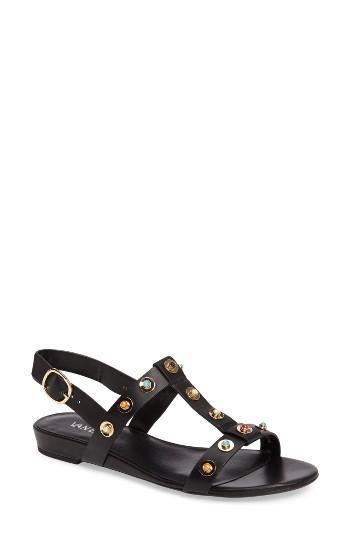 Women's Vaneli Bella Riveted Slingback Sandal .5 M - Black