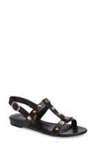 Women's Vaneli Bella Riveted Slingback Sandal .5 M - Black