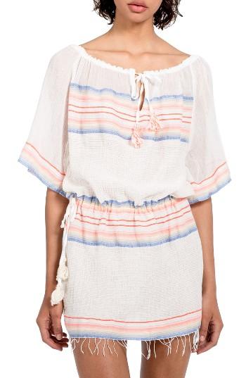 Women's Lemlem Elsi Cover-up Tunic - Orange
