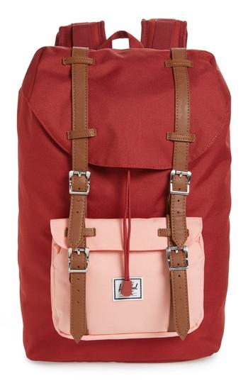 Men's Herschel Supply Co. Little America - Mid Volume Backpack - Red