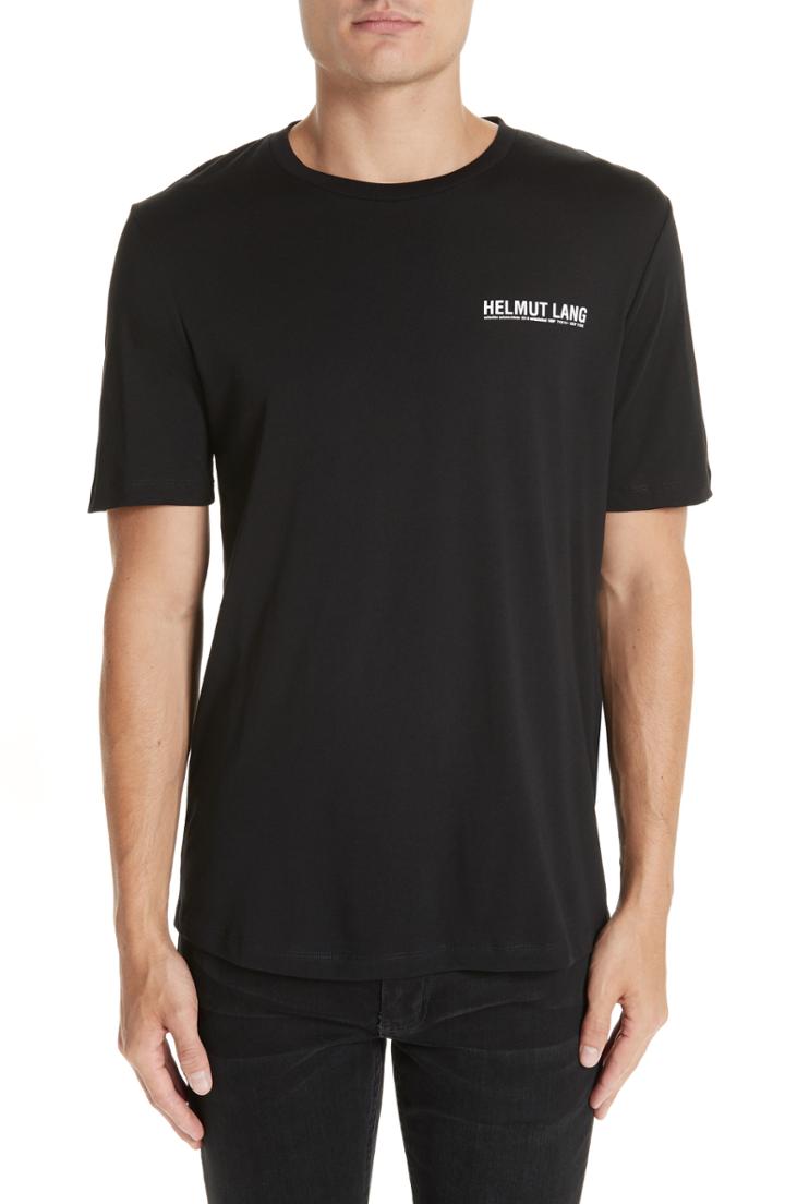Men's Helmut Lang Dart Logo T-shirt