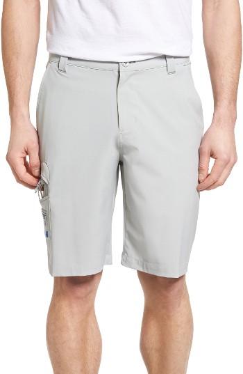 Men's Columbia Terminal Tackle Performance Shorts - Grey