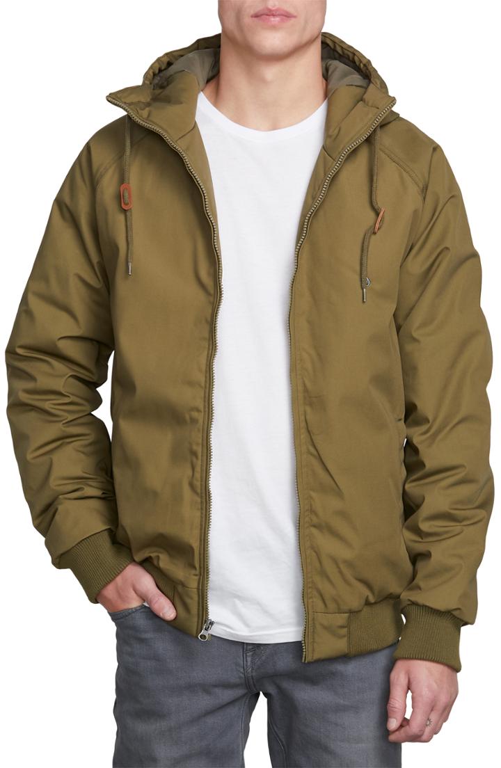 Men's Volcom Hernan All Weather Jacket - Green