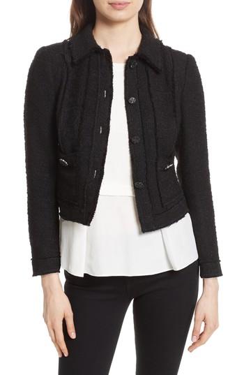 Women's Rebecca Taylor Sparkle Tweed Jacket