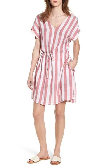 Women's Rails Wren Drawstring Waist Dress - Red