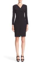 Women's Armani Collezioni Tech Cady Asymmetrical Wrap Dress