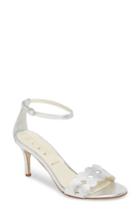 Women's Something Bleu Gina Ankle Strap Sandal M - Grey