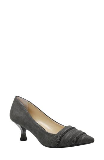 Women's J.renee Septima Kitten Heel Pump D - Grey