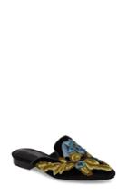 Women's Jeffrey Campbell Claes Applique Loafer Mule .5 M - Black