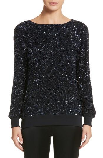 Women's Lafayette 148 New York Nessa Sequin Blouse