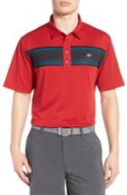 Men's Travis Mathew Lee Pique Polo - Red