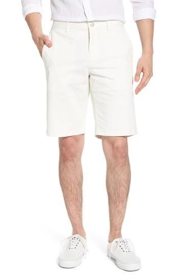 Men's Bonobos Stretch Washed 11-inch Chino Shorts - White
