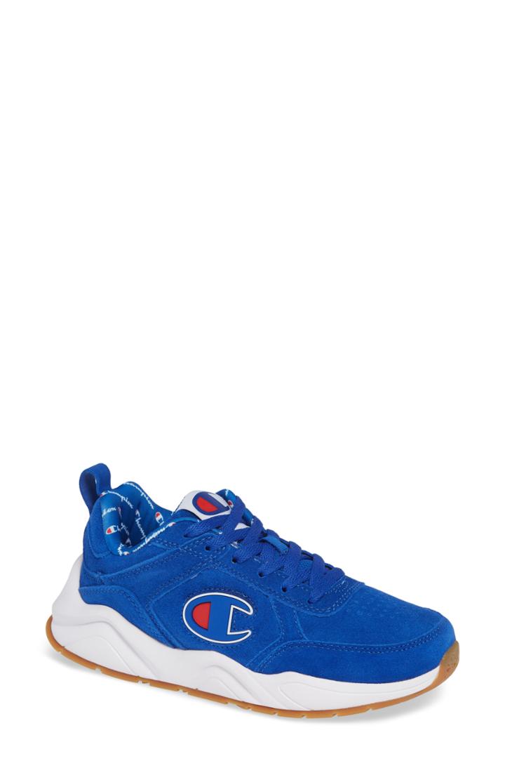 Women's Champion 93 Eighteen Sneaker .5 M - Blue